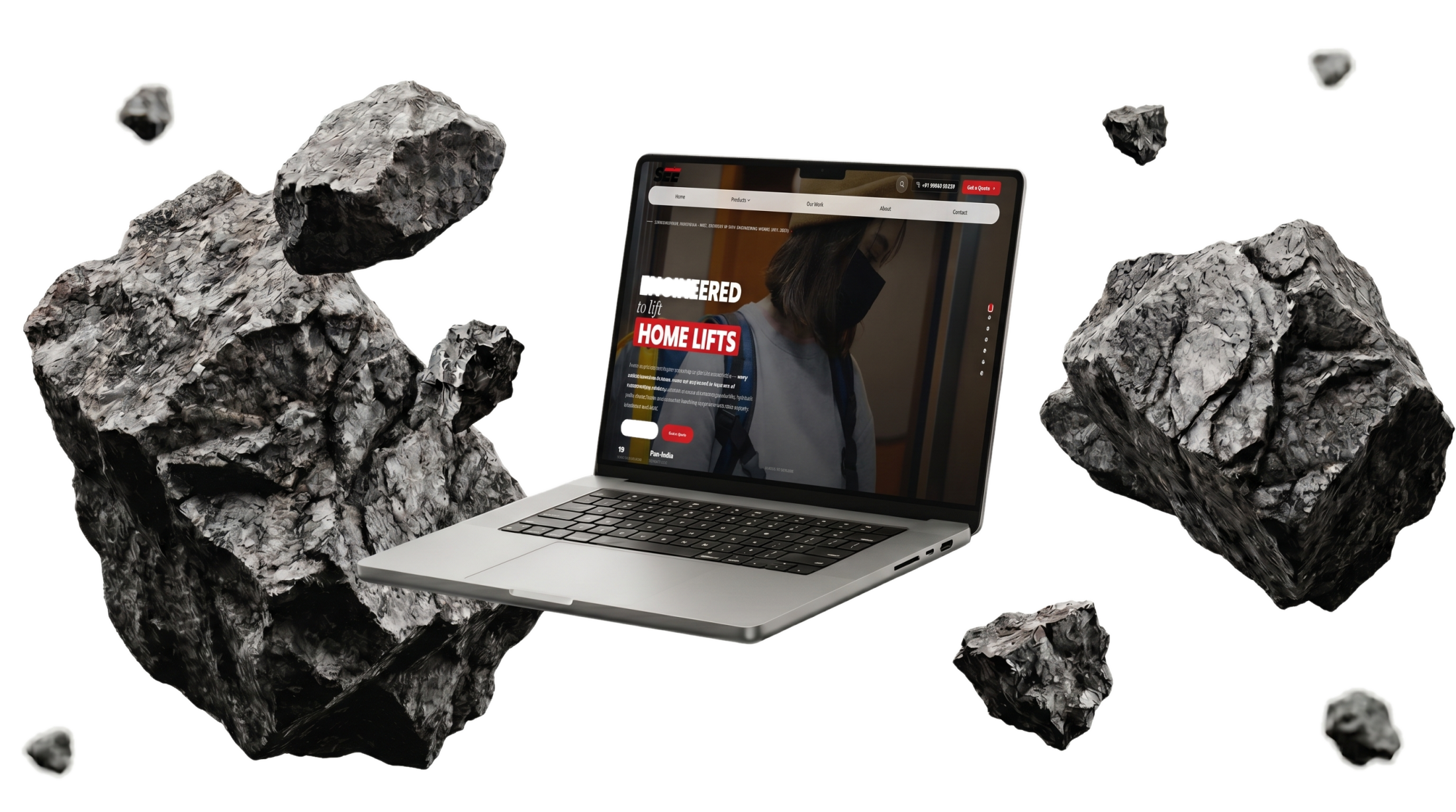 SEE — Branding & Web website preview by CodeCraft